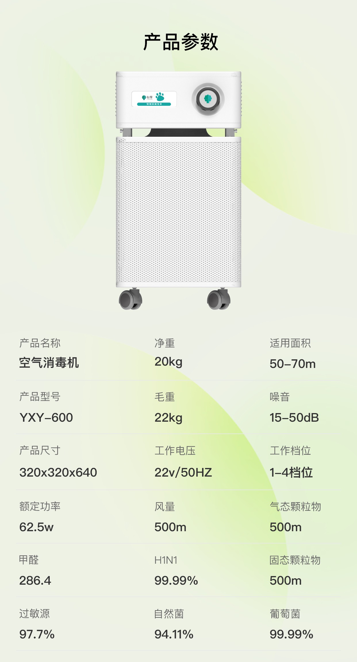 怡享 智能净化器
Y-650
